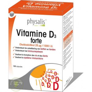 Physalis Vitamine D3 Forte Capsules