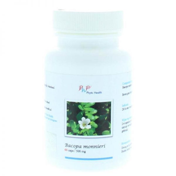 Phyto Health Bacopa Monnieri 500mg