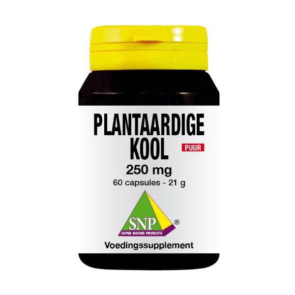 Plantaardige kool 250 mg puur