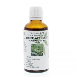 Plantago major / brede weegbree tinctuur