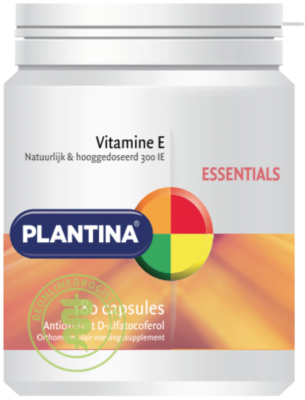 Plantina Essentials Vitamine E Capsules