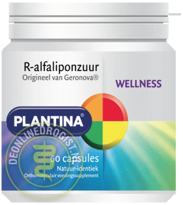 Plantina Wellness R-alfaliponzuur Capsules