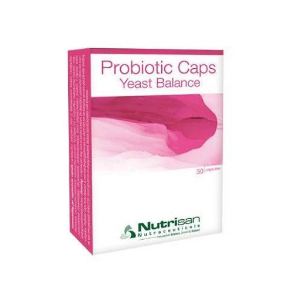 Probiotic caps yeast balance