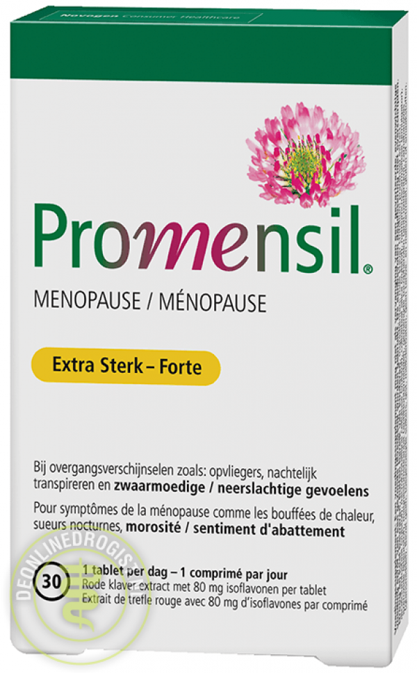 Promensil Extra Sterk Tabletten 30st