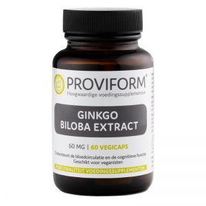 Proviform Ginko Biloba Extract 60mg Vegicaps 60st