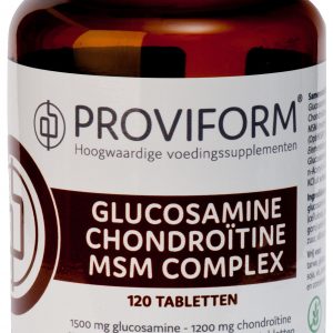 Proviform Glucosamine Chondroitine MSM Complex Tabletten