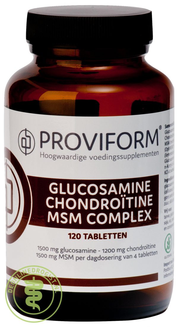 Proviform Glucosamine Chondroitine MSM Complex Tabletten