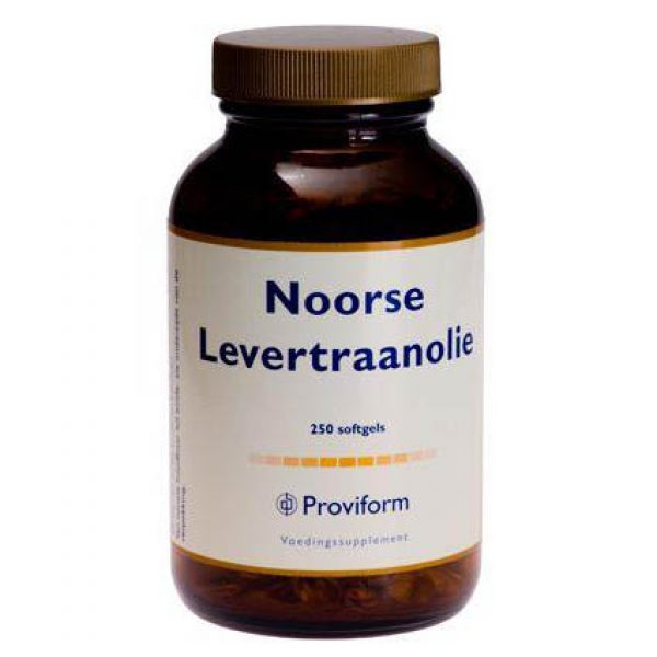 Proviform Noorse Levertraan Olie Capsules 250st