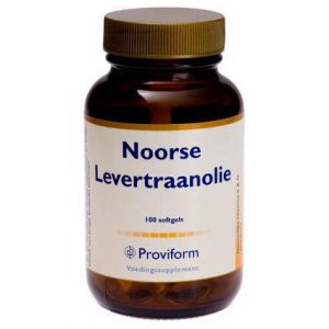 Proviform Noorse Levertraan Olie Softgel Capsules 100st