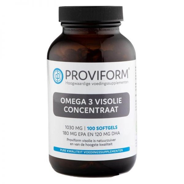 Proviform Omega 3 Visolie Concentraat Softgels 100st