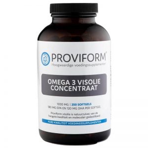 Proviform Omega 3 Visolieconcentraat 1000mg Softgels 250st