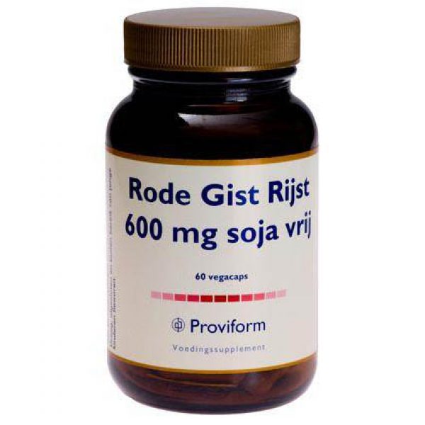 Proviform Rode Gist Rijst 600mg Capsules