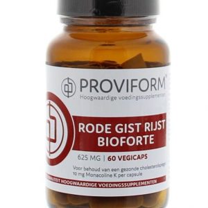 Proviform Rode Gist Rijst Bioforte 625mg Capsules 60st