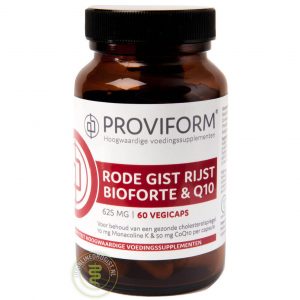 Proviform Rode Gist Rijst Bioforte 625mg & Q10 Capsules 60st