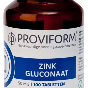 Proviform Zink Gluconaat 50mg Tabletten