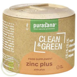 Purasana Clean & Green Zinc Plus Tabletten