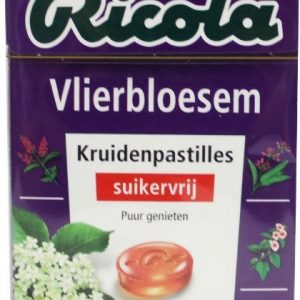 Ricola Vlierbloesem Suikervrij Doosje 50gr