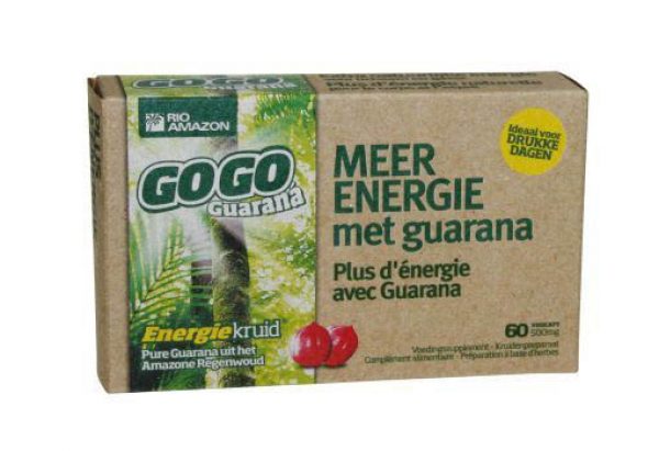 Rio Amazon Guarana Gogo guarana Capsules 60st