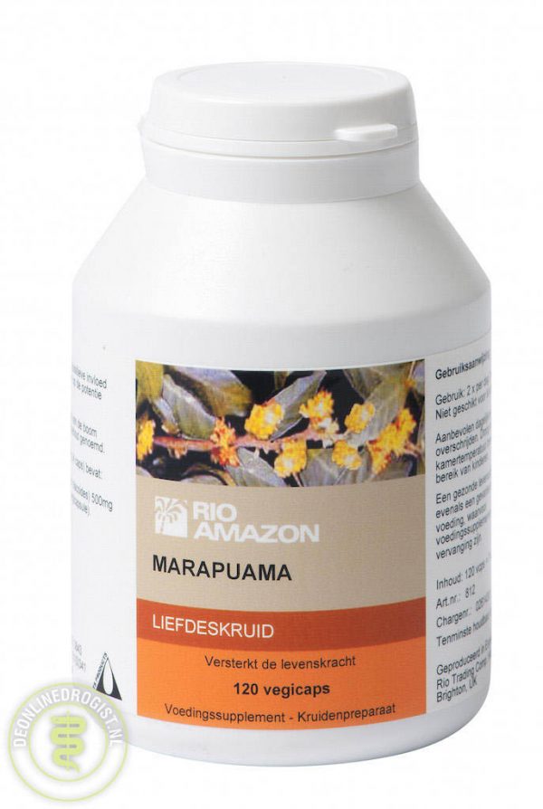 Rio Amazon Marapuama Liefdeskruid Capsules