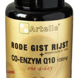 Rode gist rijst + Co-enzym Q10 100 mg