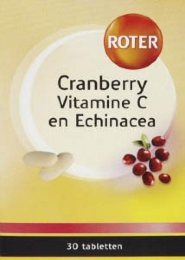 Roter Cranberry Vitamine C En Echinacea