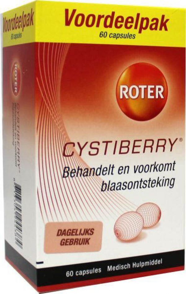 Roter Cystiberry Capsules 60st