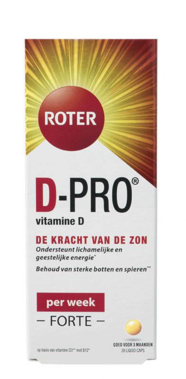 Roter D-Pro Forte Per Week Capsules 28st