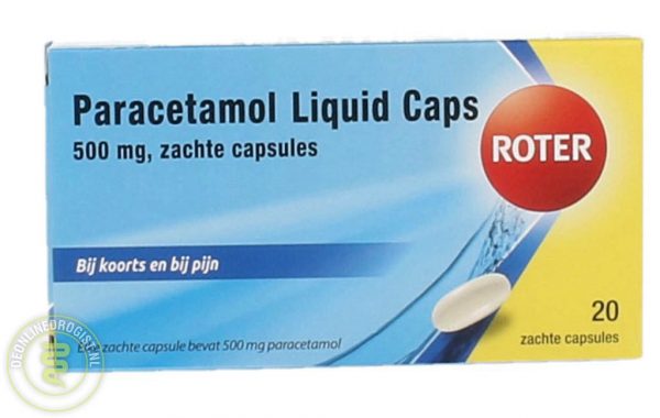 Roter Paracetamol 500mg Liquid Caps