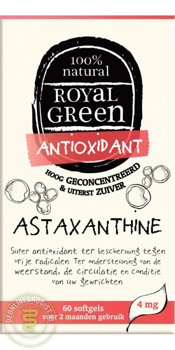 Royal Green Astaxanthine Capsules 60st