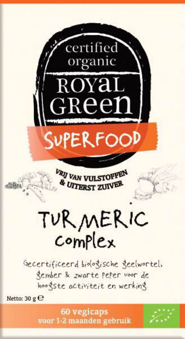 Royal Green Superfood Turmeric Complex Capsules