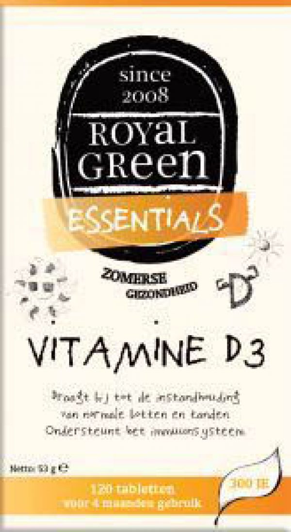 Royal Green Vitamine D3 Tabletten 120st