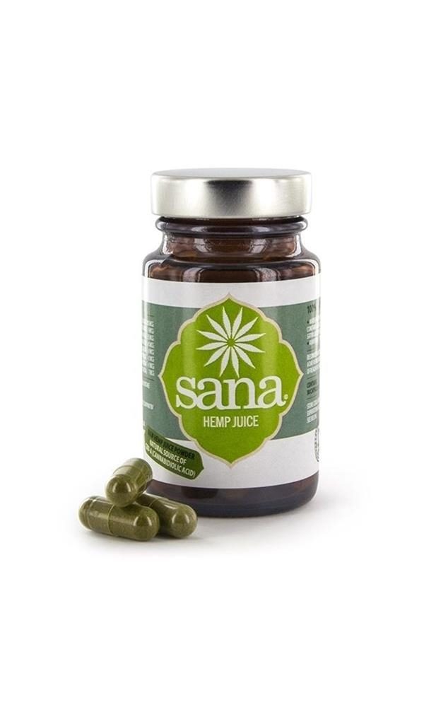 Sana Hemp Juice CBD-A Poeder Vegacapsules 30st