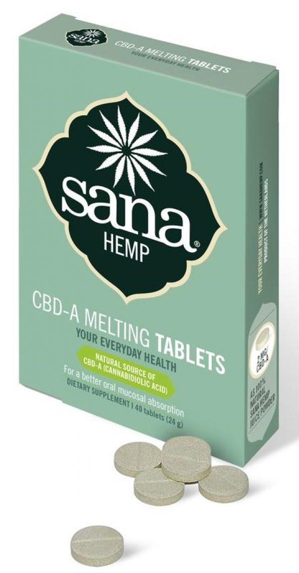 Sana Hemp Juice CBD-A Smelttabletten