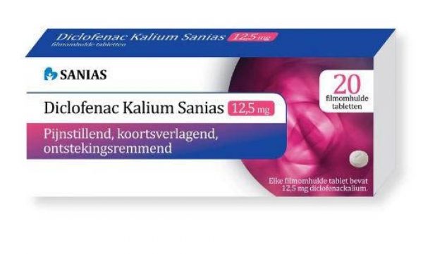 Sanias Diclofenac Kalium 12.5mg 20st