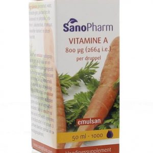 Sanopharm Emulsan Vitamine A 800mcg 100ml