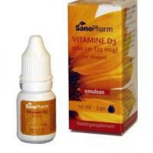 Sanopharm Emulsan Vitamine D3 Druppels 10ml