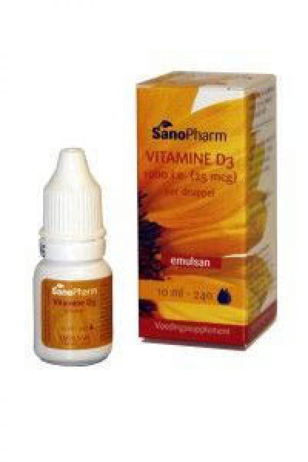 Sanopharm Emulsan Vitamine D3 Druppels 10ml