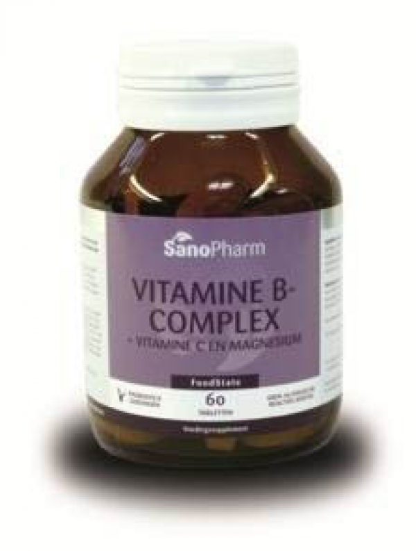 Sanopharm Vitamine B Complex + Vitamine C En Magnesium Tabletten