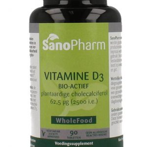 Sanopharm Vitamine D3 Bio-Actief Tabletten