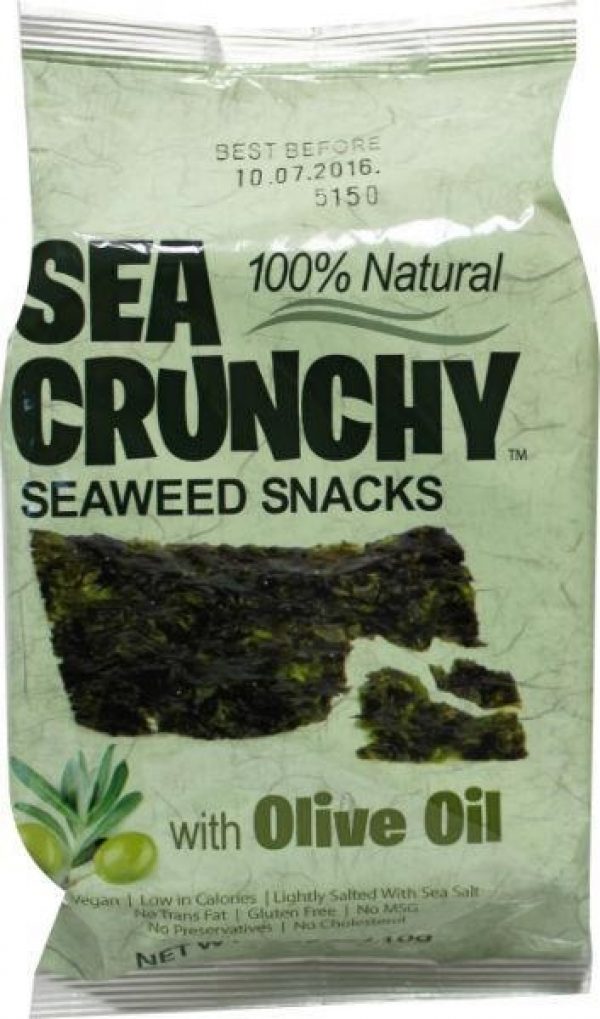 Sea Crunchy Zeewiersnacks Olijfolie