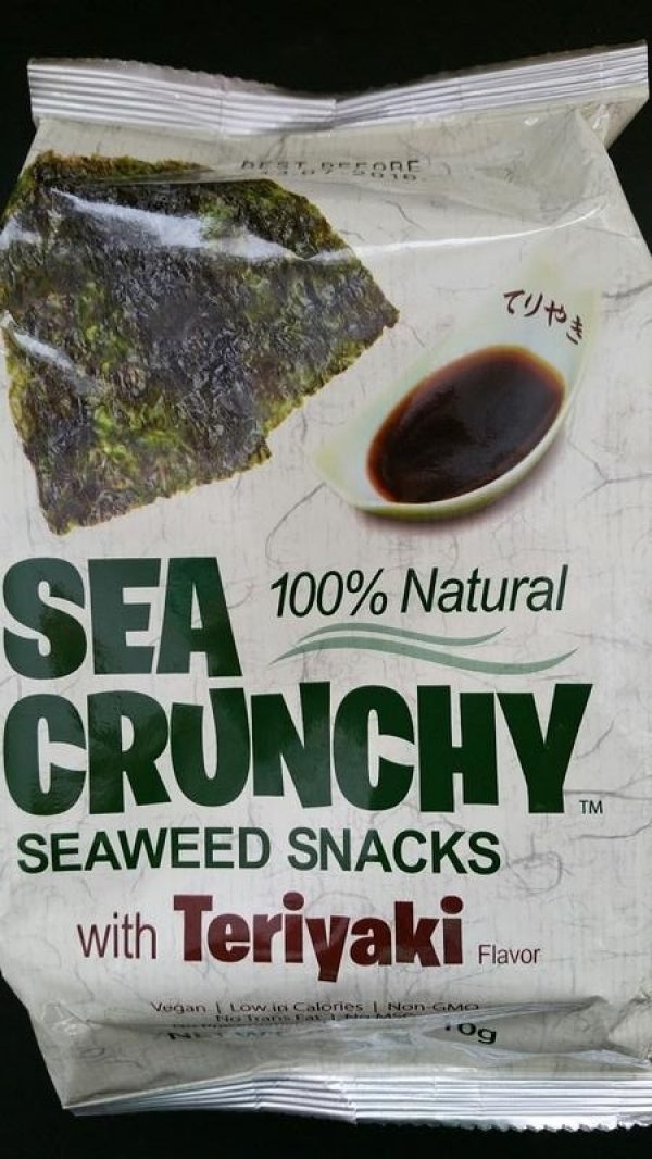 Sea Crunchy Zeewiersnacks Teriyaki