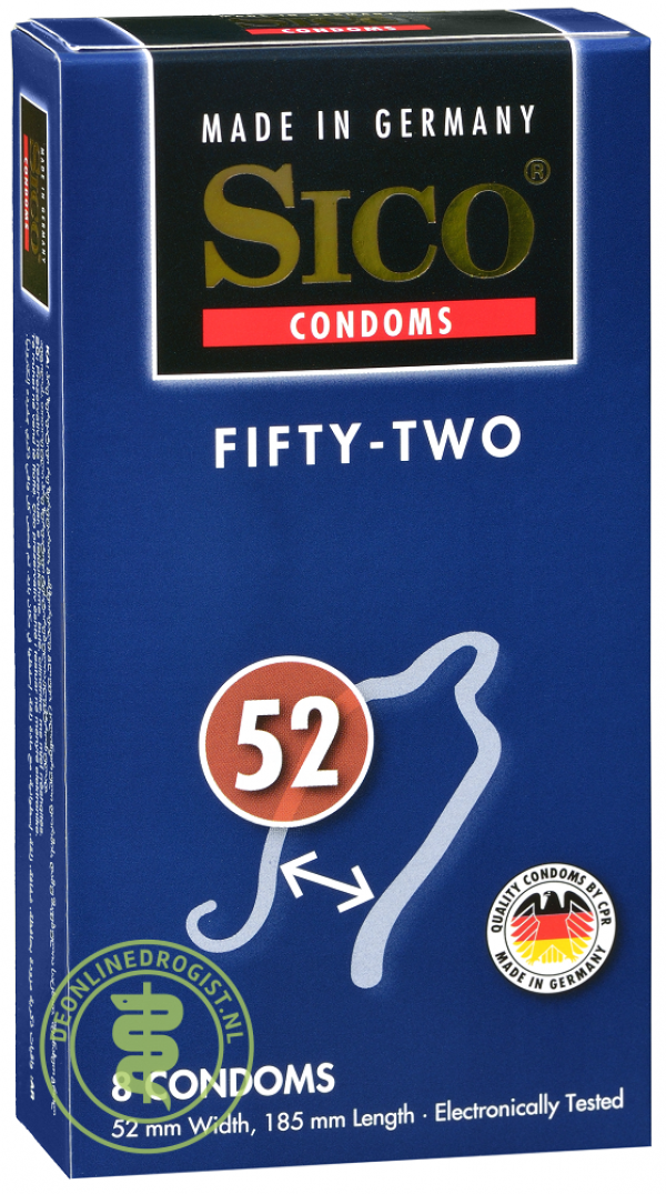 Sico 52 (Fifty-Two) Condooms