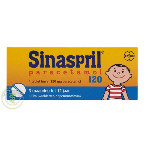 Sinaspril Paracetamol Tabletten 120mg