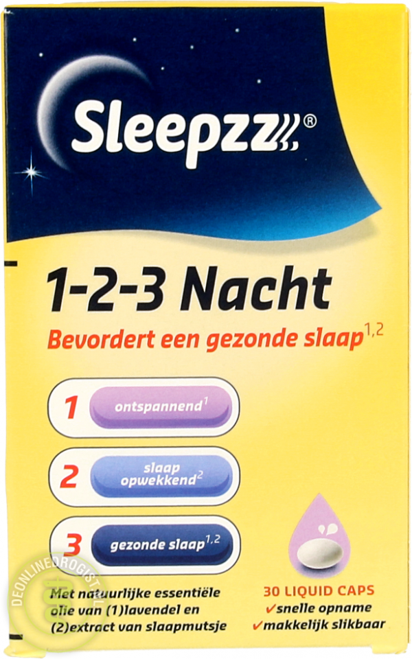 Sleepzz 1-2-3 Nacht Capsules