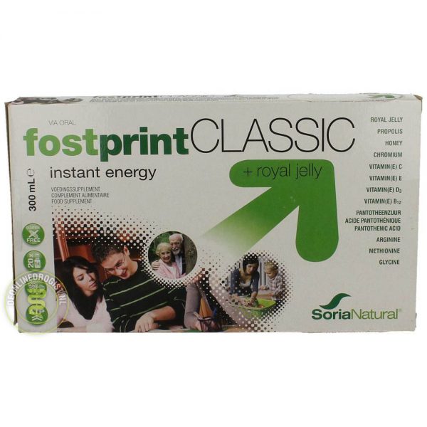 Soria Natural Fost Print Classic Vials 20st