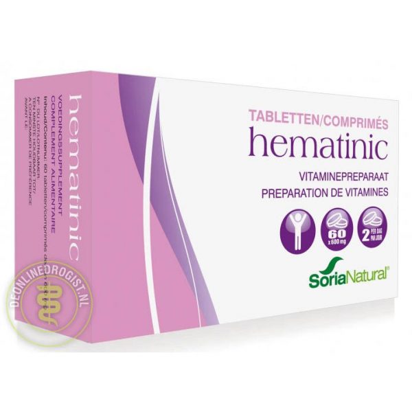 Soria Natural Hematinic Tabletten