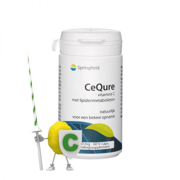 Springfield CeQure Vitamine C Capsules 60st