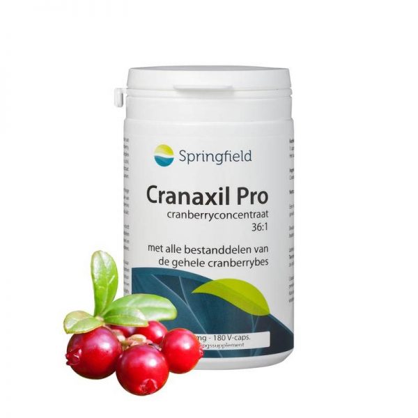 Springfield Cranaxil Pro Cranberry Capsules