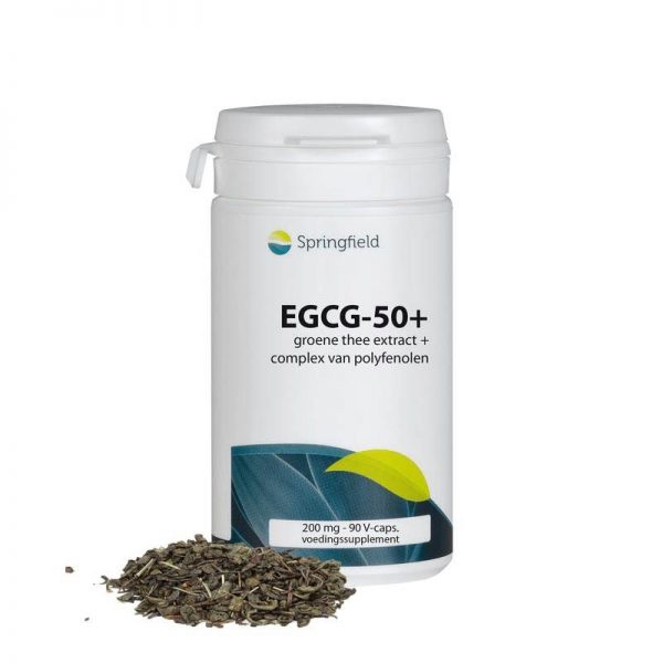 Springfield EGCG 50+groene Thee Extract Capsules