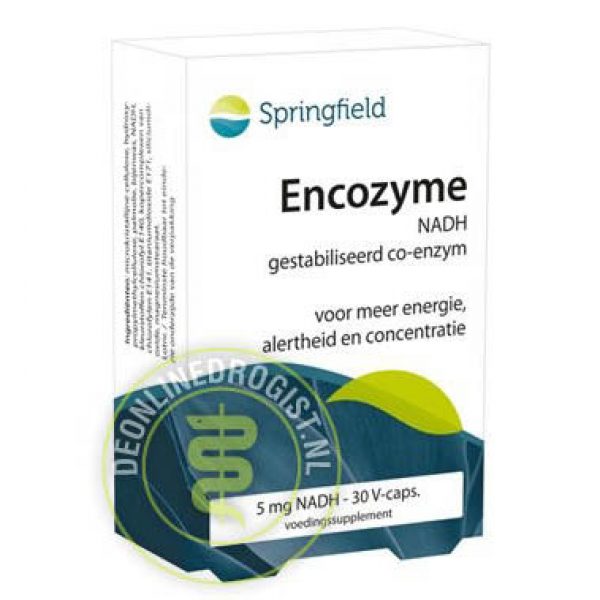 Springfield Encozyme NADH 5mg 30cp